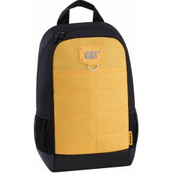 Rucsac Caterpillar Millennial Classic - Benji, Material 600d Hd Polyester - Negru Cu Galben