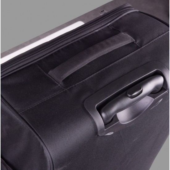 Trollere Caterpillar Soft Luggage, 23 Inch, Material Poliester - Galben/negru