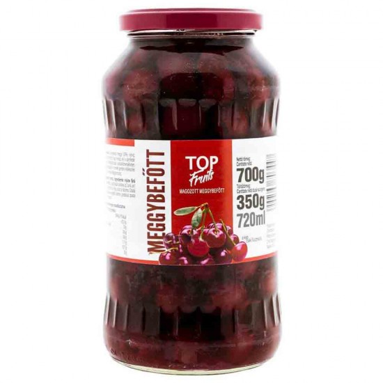 Compot de VIsine Fara Samburi Top Fruits, 720 ml