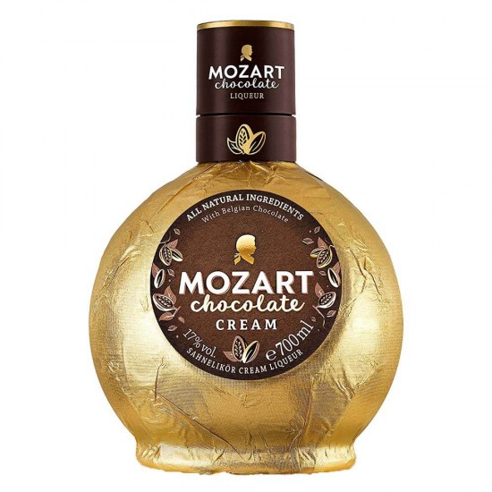 Lichior Mozart cu Crema Ciocolata Gold, 17% Alcool, 700 ml