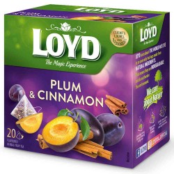 Ceai Loyd Piramida de Prune si Scortisoara, 20 Buc/Pachet