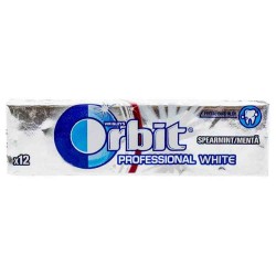 Guma de Mestecat Orbit Professional White, 12 Buc/Pachet
