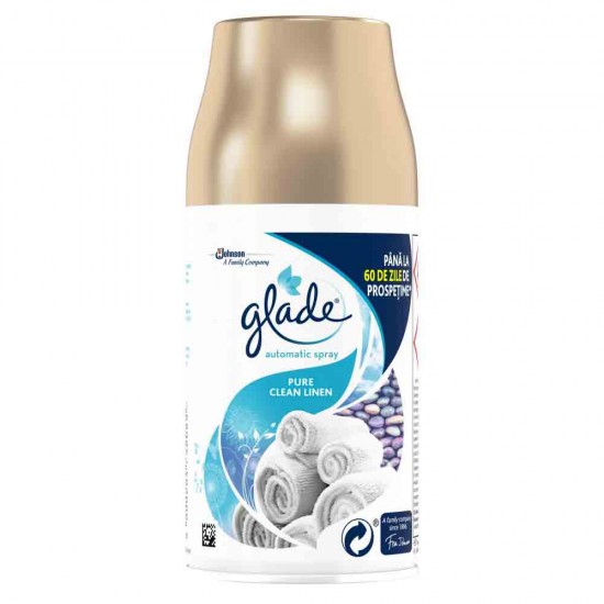 Rezerva Odorizant Automatic Glade Spray Clean Linen, 269 ml