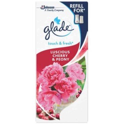 Rezerva Odorizant de Camera Glade Microspray Touch + Rezerva Fresh Cherry & Peony, 10 ml