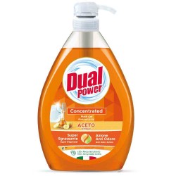 Detergent pentru Vase Dual Power cu Otet, 1000 ml
