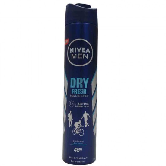 Deodorant Spray Nivea Men Dry Fresh, 200 ml