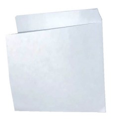 Coltar din Hartie Alba pentru Hamburger, 20x20 cm, 1000 Buc/Bax, cu Polietilena 40+10 g/mÂ²