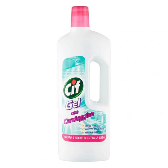 Gel De Curatare Cif Cu Inalbitor Candeggina, 750ml