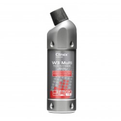 Clinex W3 Multi, 1 Litru, Detergent Lichid, Concentrat, Pentru Curatarea Toaletelor Si A Bailor