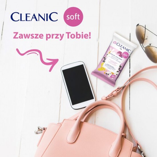 Servetele Umede Igiena Intima, Cleanic, 20 Bucati