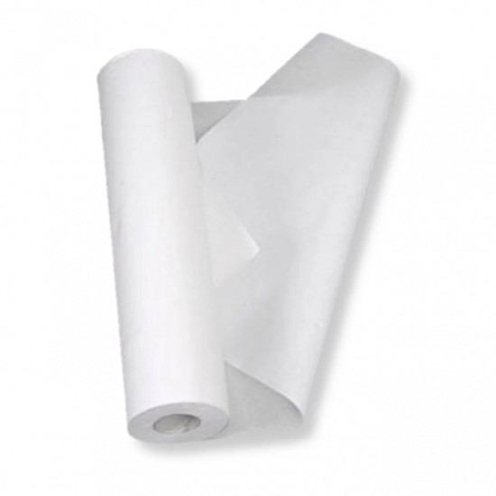 Cearsaf Medical Din Hartie Alba In Rola, 2 Straturi, 50cm X 80 M