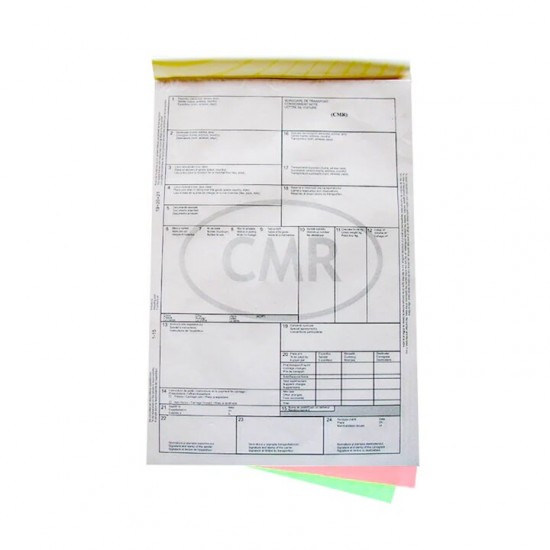 Cmr National A4. 3 Exemplare. 33 Set/carnet. Tipar 1+0. Coperta Fata Tiparita. Coperta Din Carton + Prelungire Cartonata. Hartie Alba (albastru. Rosu. Verde)