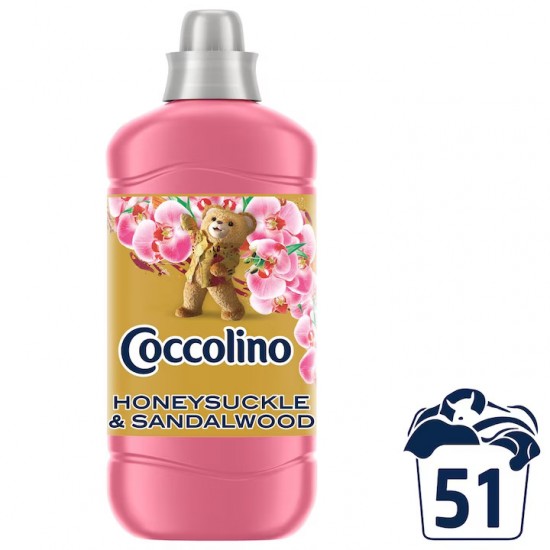 Balsam De Rufe Coccolino Honeysuckle & Sandalwood, 1275ml, 51 Spalari