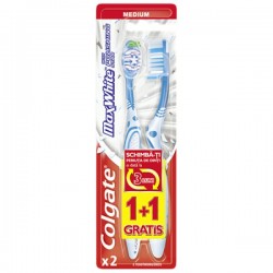 Colgate Periuta De Dinti Max White Medium 2 Buc/set