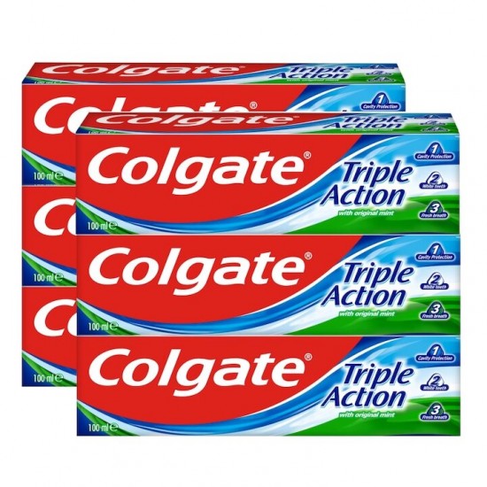 Colgate Pasta De Dinti Triple Action, 125ml