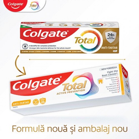 Colgate Pasta De Dinti Total Anti Tartru, 100ml