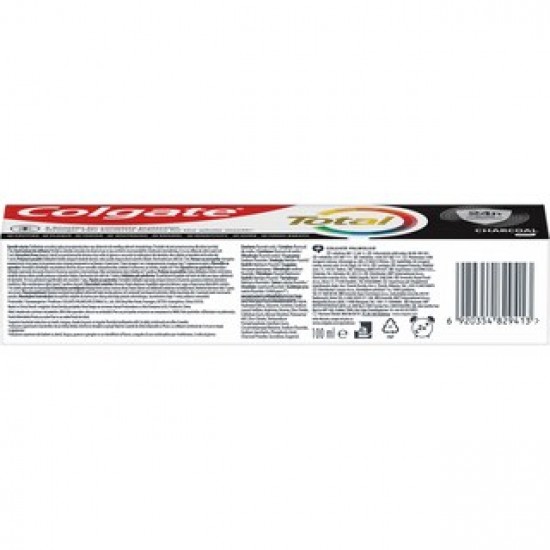 Colgate Pasta De Dinti Total Charcoal Clean, 100ml