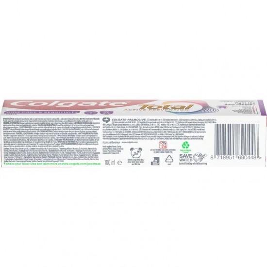 Colgate Pasta De Dinti De Total Gum Care And Sensitivity, 100ml