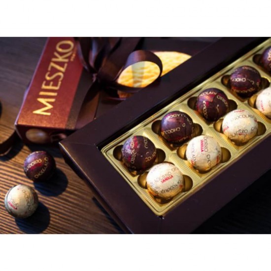 Praline de Ciocolata si Vanilie Mieszko Chocoladorro, 178 g