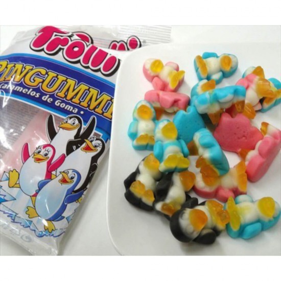 Jeleuri Pinguini Trolli Pingummi, 100 g