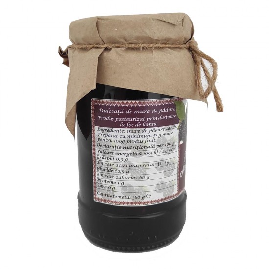 Dulceata de Mure de Padure, 360 g