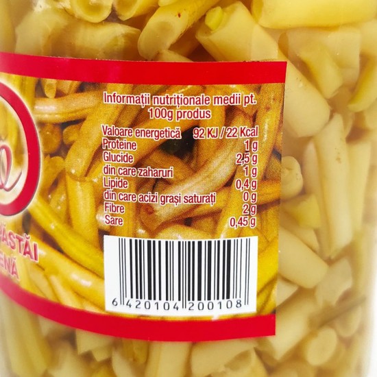 Fasole Pastai Galbena Elio, 720 g