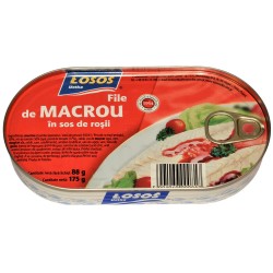 File de Macrou in Sos de Rosii Losos Ustka, 175 g