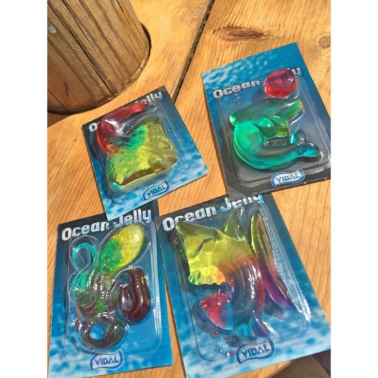 Set 66 Jeleuri Ocean Vidal, Gust de Fructe, Forma Animale Subacvatice