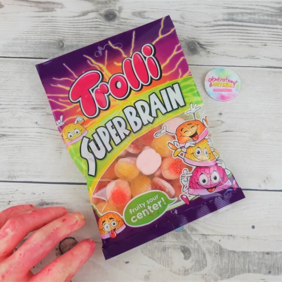 Jeleuri Creier Trolli Super Brain, 100 g