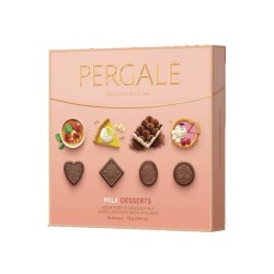 Bomboane Asortate Pergale Milk Desserts, 113 g