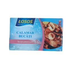 Calamar Bucati Losos Ustka, 111 g, Sos American