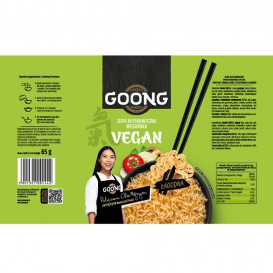 Supa Instant Goong Vegetariana, 65 g