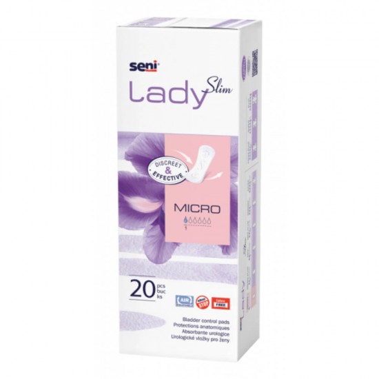 Set 20 Absorbante Seni Lady Slim Micro