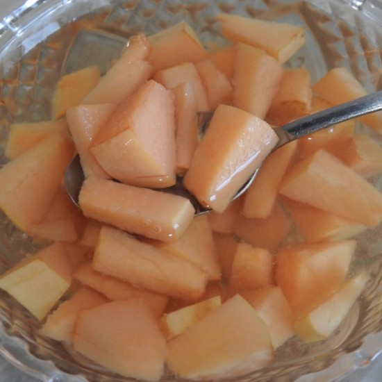 Compot de Gutui Cuburi Naturavit, 720 ml