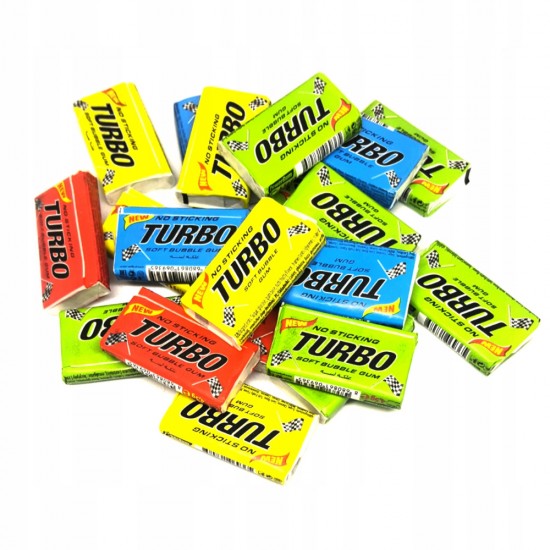 Guma Turbo Original in Bol de Plastic, 300 Buc