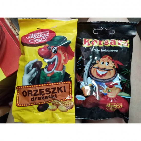 Drajeuri cu Nuca de Cocos Skawa Pirat, 60 g