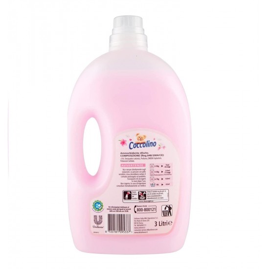 Coccolino Balsam Rufe Roz Senzatie De Matase 3l, 40 Spalari