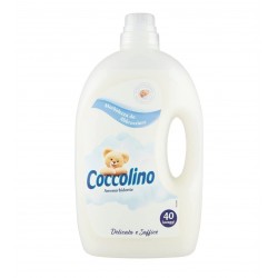 Coccolino Balsam Rufe Alb Delicat Si Pufos, 3l, 40 Spalari