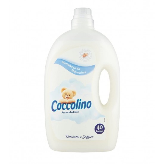 Coccolino Balsam Rufe Alb Delicat Si Pufos, 3l, 40 Spalari