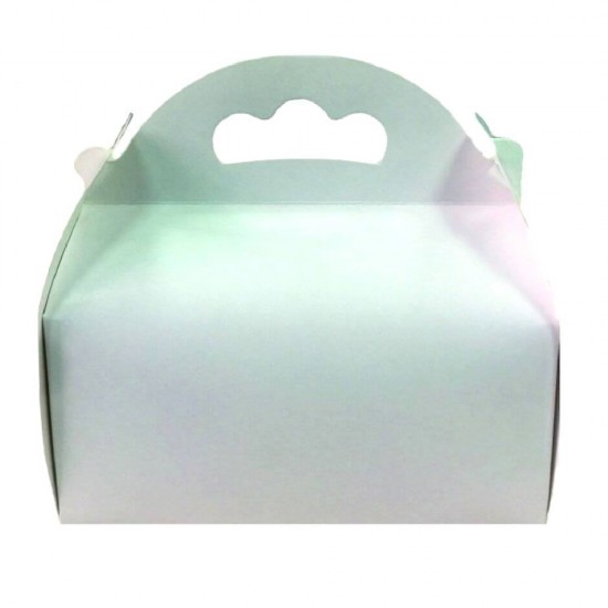 Cutii Albe pentru Prajituri, 14x20 cm, 25 Buc/Bax, Carton Duplex - Ambalaje Patiserie