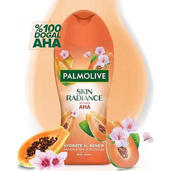 Gel De Dus Palmolive Skin Radiance Papaya&peach, Cantitate 500ml