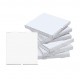 Set 500 Cutii Pizza Albe, 24x3.5x24 cm - Ambalaje Alimentare din Carton Alb