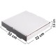 500 Cutii Pizza Albe, 32x3.5x32 cm, Carton, Cutii Pizza, Cutii Carton Pizza, Cutii Pizza din Carton,  Ambalaje Pizza, Ambalaje din Carton pentru Pizza, Ambalaje pentru Pizza din Carton, Cutii Livrare Pizza, Cutii Transport Pizza