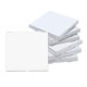 Set 500 Cutii Pizza Albe, 42x4x42 cm - Ambalaje Alimentare din Carton Alb