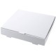 Set 500 Cutii Pizza Albe, 50x4x50 cm - Ambalaje Alimentare din Carton