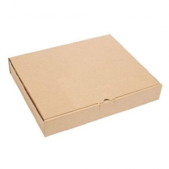 Set 500 Cutii Pizza Natur, 28x3.5x28 cm - Ambalaje Alimentare din Carton