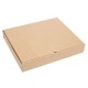 Set 500 Cutii Pizza Natur, 32x3.5x32 cm - Ambalaje din Carton pentru Alimente