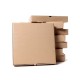 Set 500 Cutii Pizza Natur, 42x4x42 cm - Ambalaje din Carton pentru Alimente