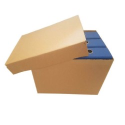 Container Arhivare cu Capac Detasabil, 386x257x274 mm