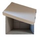 Container Arhivare cu Capac Detasabil, 386x257x274 mm